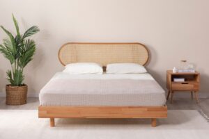 letto legno boho